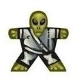 Alien 1 - Label for Meeples