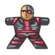 Cyborg - Label for Meeples