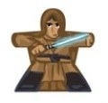 Star Knight - Label for Meeples