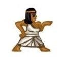 Female Egyptian - Label for Meeples
