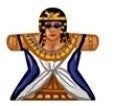 Cleopatra - Label for Meeples