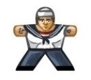 Sailor 3 - Label for Meeples