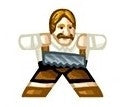 Craftsman 4 - Label for Meeples