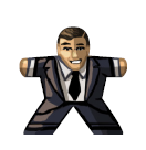 Businessman 1 - Label for Meeples