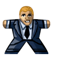 Businessman 3 - Label for Meeples
