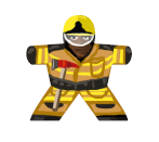 Fireman 2 (Germany) - Label for Meeples