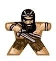 Barbar 2 - Label for Meeples
