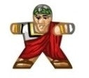 Caesar - Label for Meeples
