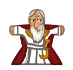 Druide - Aufkleber für Meeple