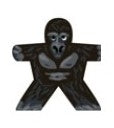 Ape 1 - Label for Meeples