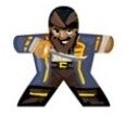 Captain 2 - Label for Meeples