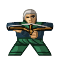 Crossbowman - Label for Meeples