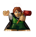 Halfling - Label for Meeples