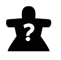disguised figure 2 - Label for Meeples