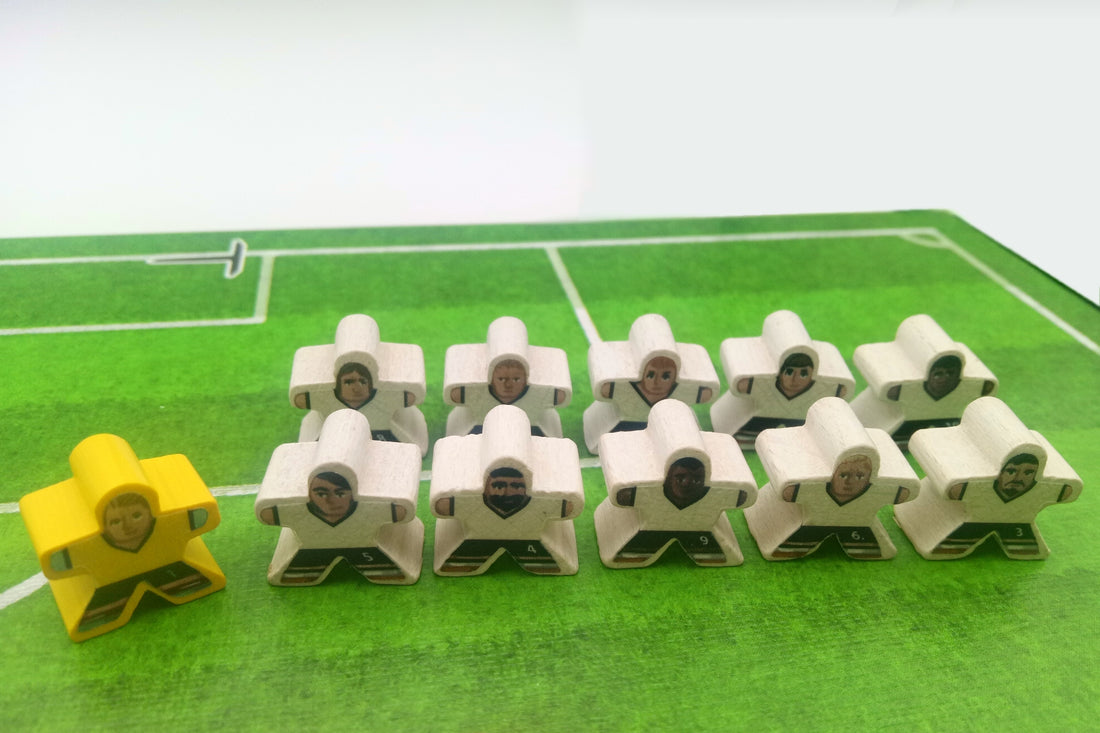 Aufkleber für Meeples - Sport (transparente Aufkleber)