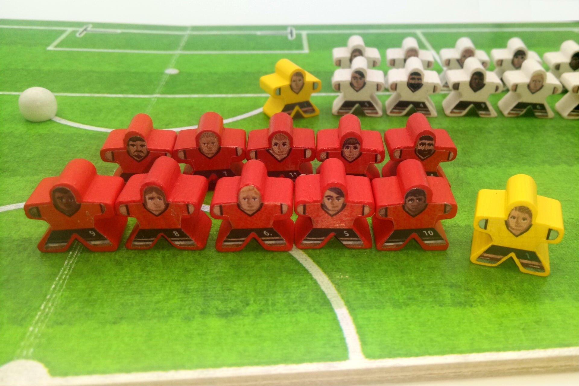 Labels for Meeples - Sports (transparent labels)