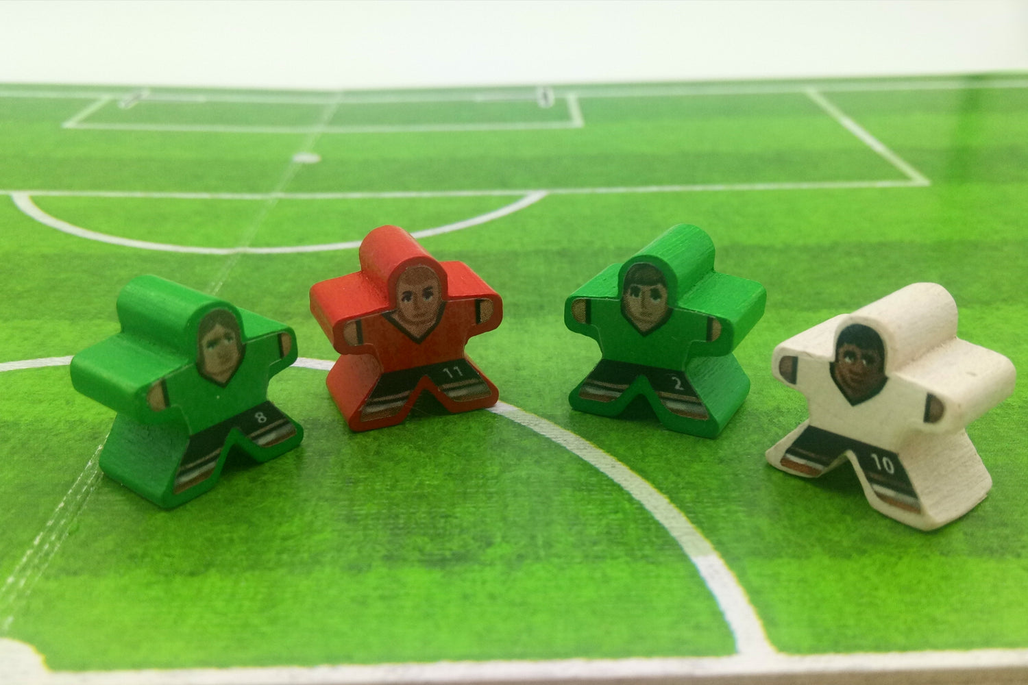 Labels for Meeples - Sports (transparent labels)