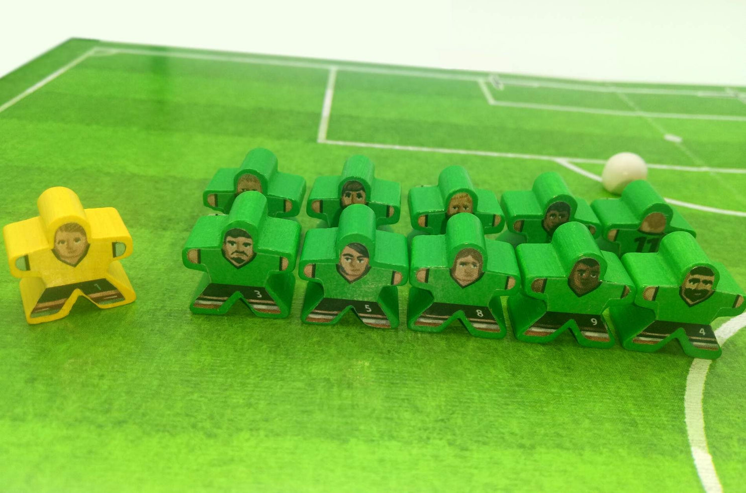 Labels for Meeples - Sports (transparent labels)