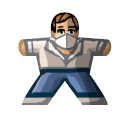 Maskmeeple 1 - Label for Meeples