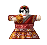 Geisha - Label for Meeples