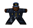 Warden 2 - Label for Meeples