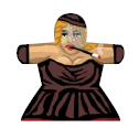 Femme Fatale 1 - Label for Meeples