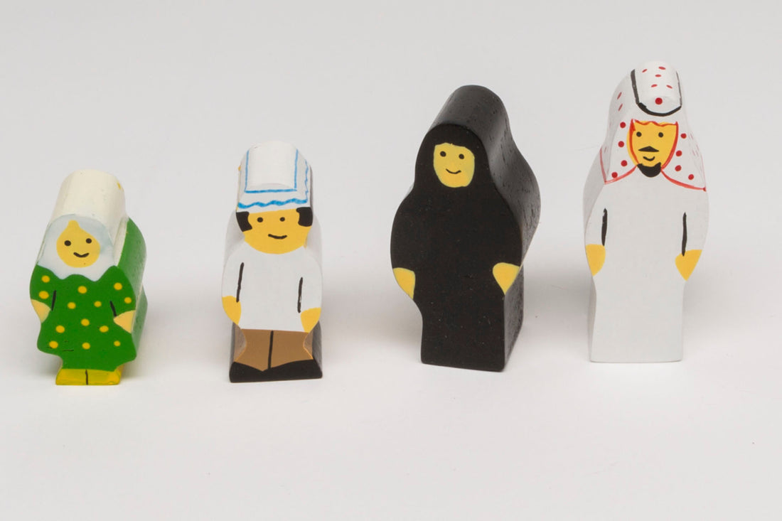 Nationenfiguren klein - Araber