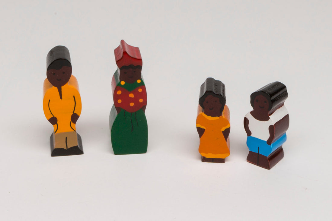 Nationenfiguren klein - Afrika