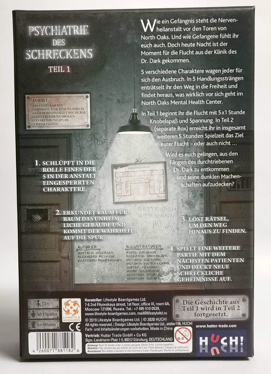 Psychiatry of Horror Box 1 Exit Game (GER)