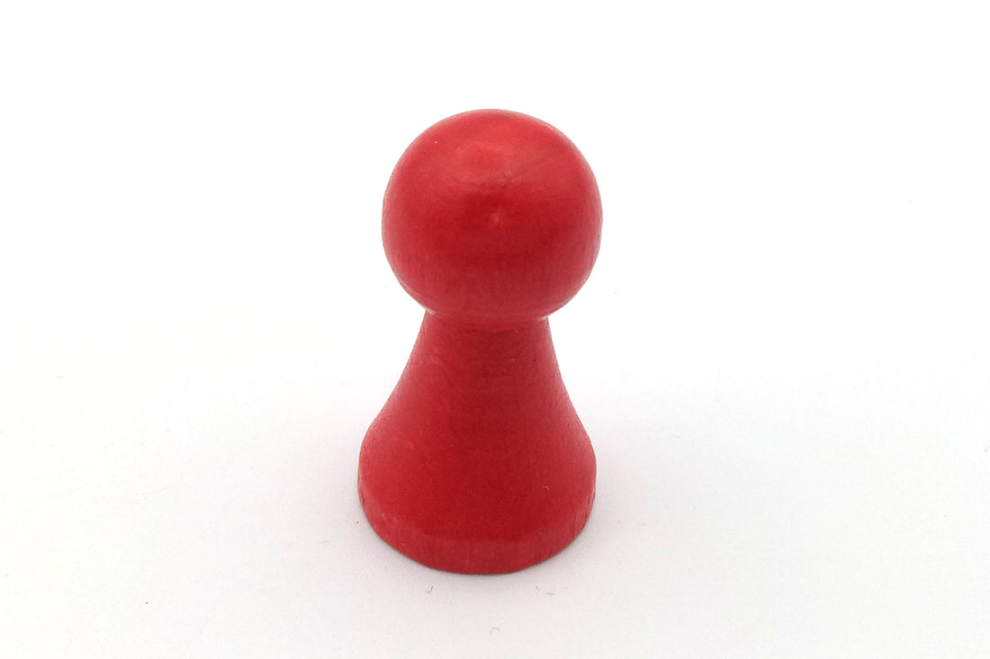 Pöppel, Halmakegel, groß - rot