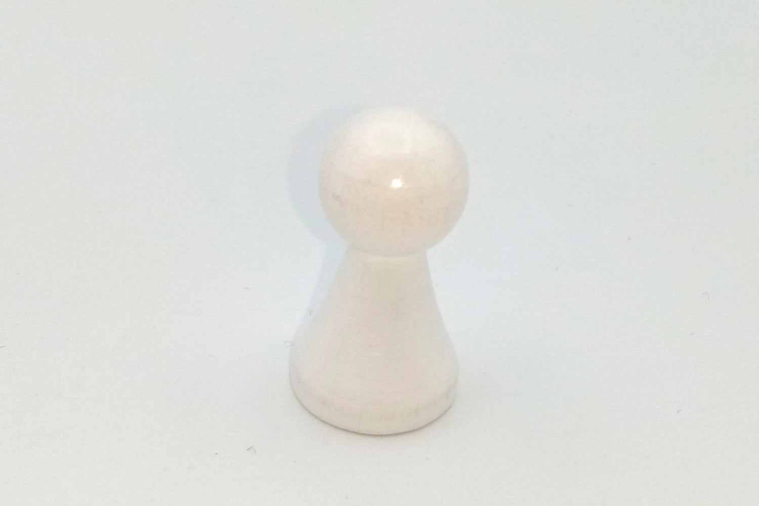 Pöppel, Halmakegel, groß - weiss