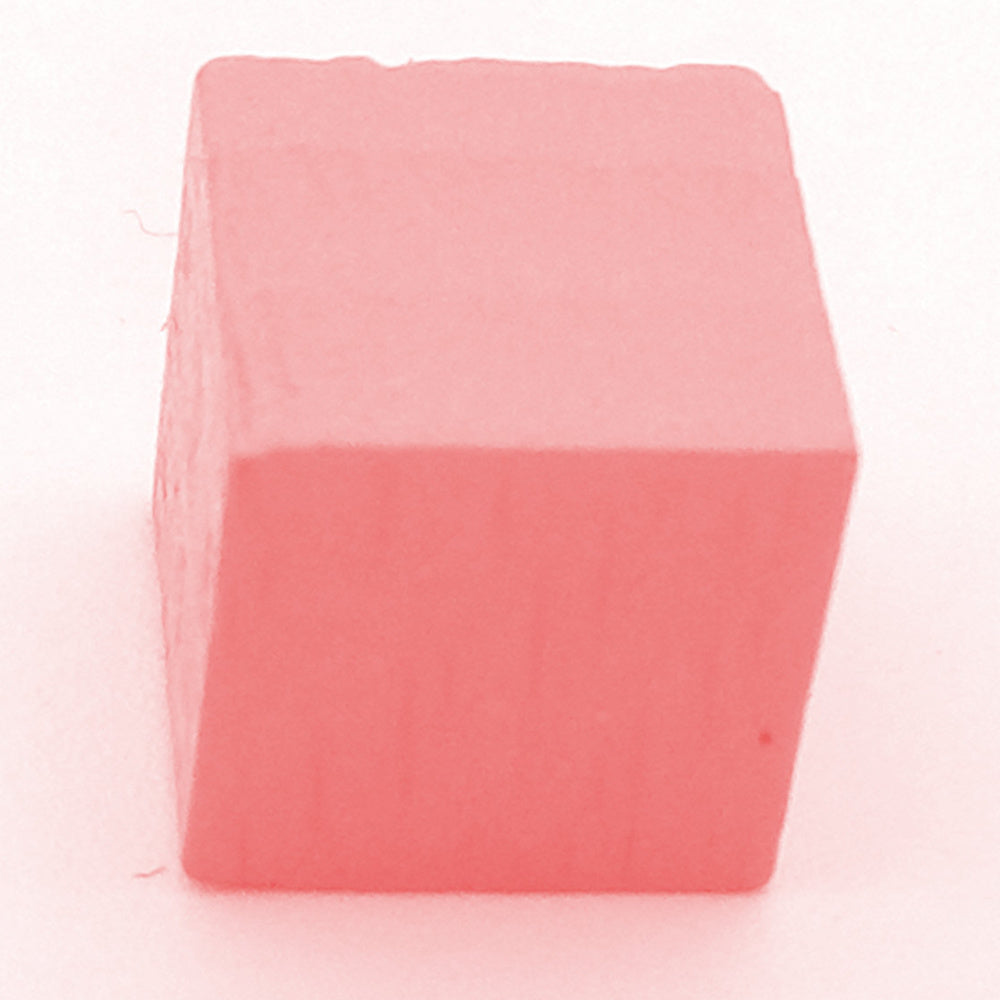 Holzwürfel blanko, 10 mm rosa