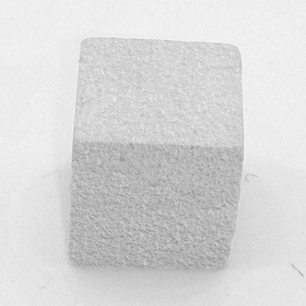 Holzwürfel blanko, 10 mm silber