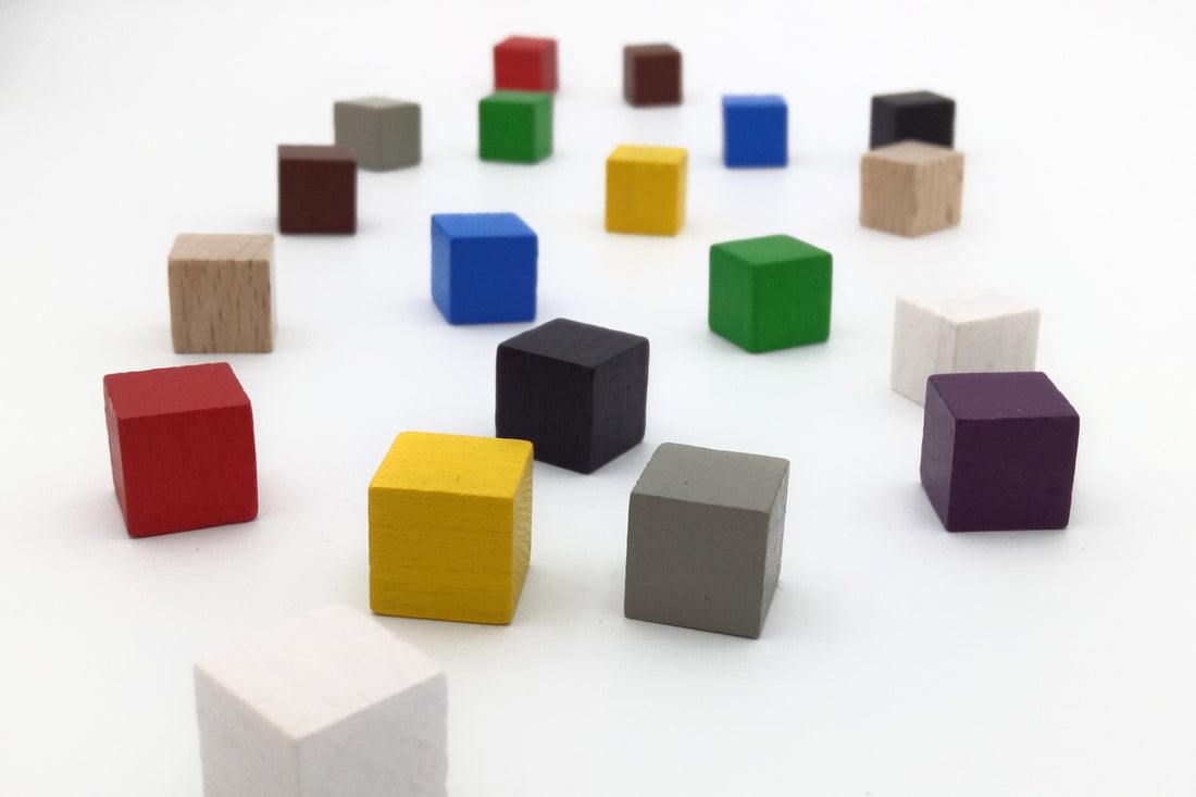 Cube 12 mm white