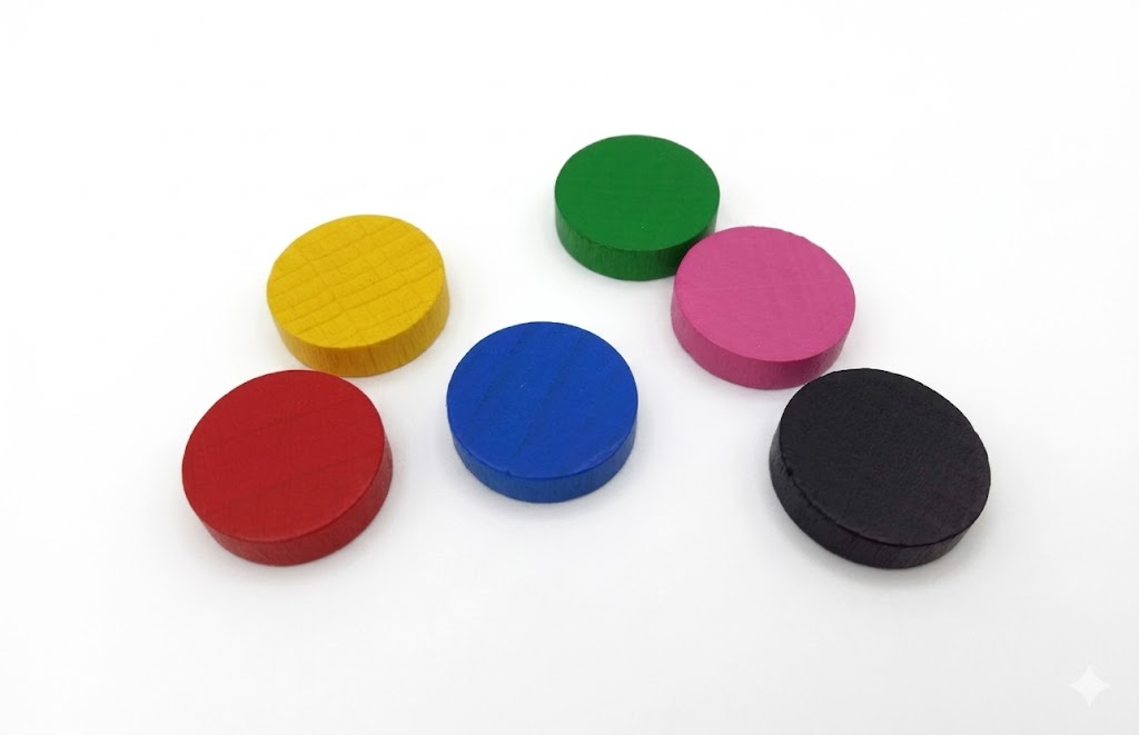 Wooden discs 16x4 mm