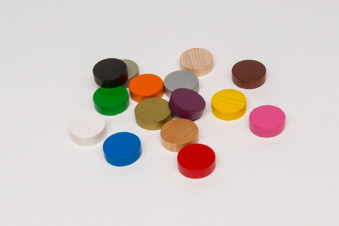 Ritter, Scheiben 19x6 mm - türkis