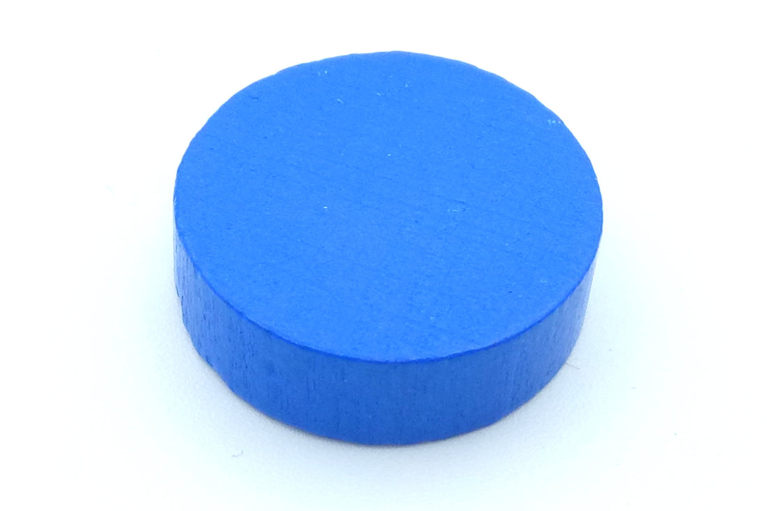 Ritter, Scheiben 19x6 mm - blau