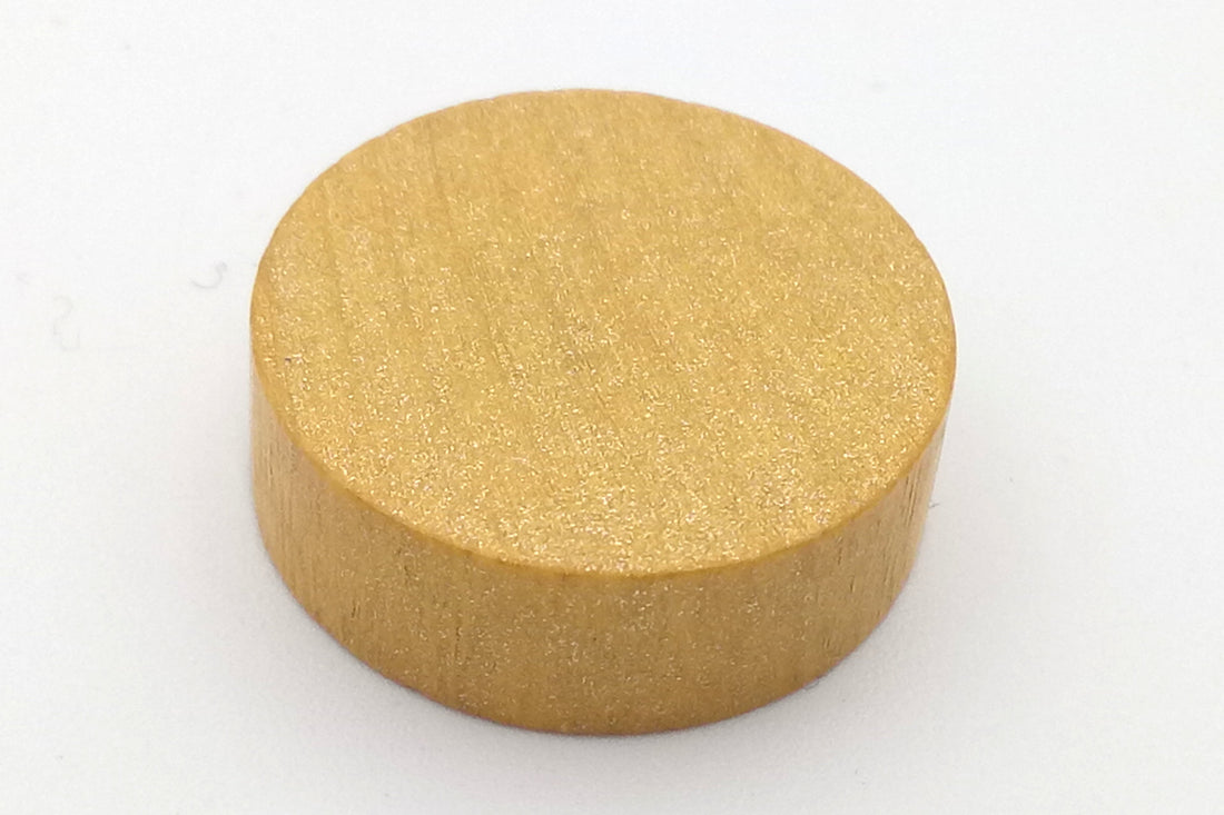 Ritter, Scheiben 19x6 mm - gold