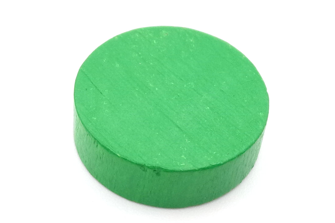 Ritter, Scheiben 19x6 mm - grün