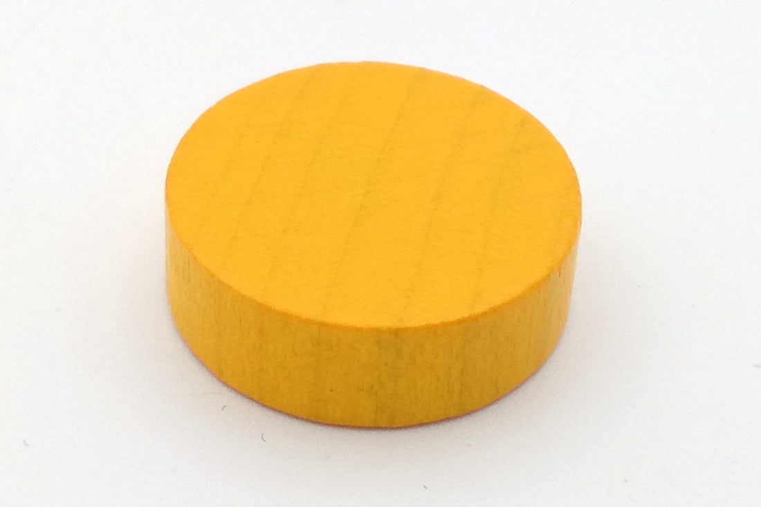 Ritter, Scheiben 19x6 mm - maisgelb