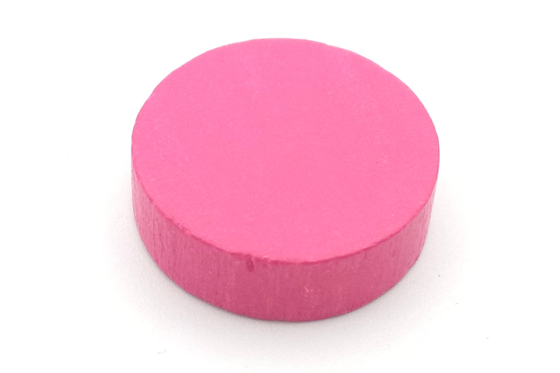 Ritter, Scheiben 19x6 mm - pink