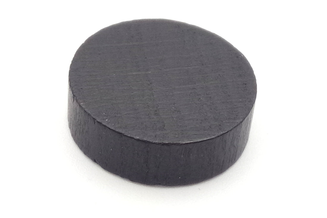 Ritter, Scheiben 19x6 mm - schwarz