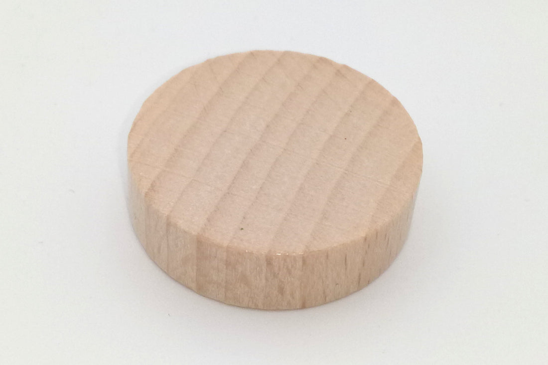 Scheiben 25 x 7 mm - Natur