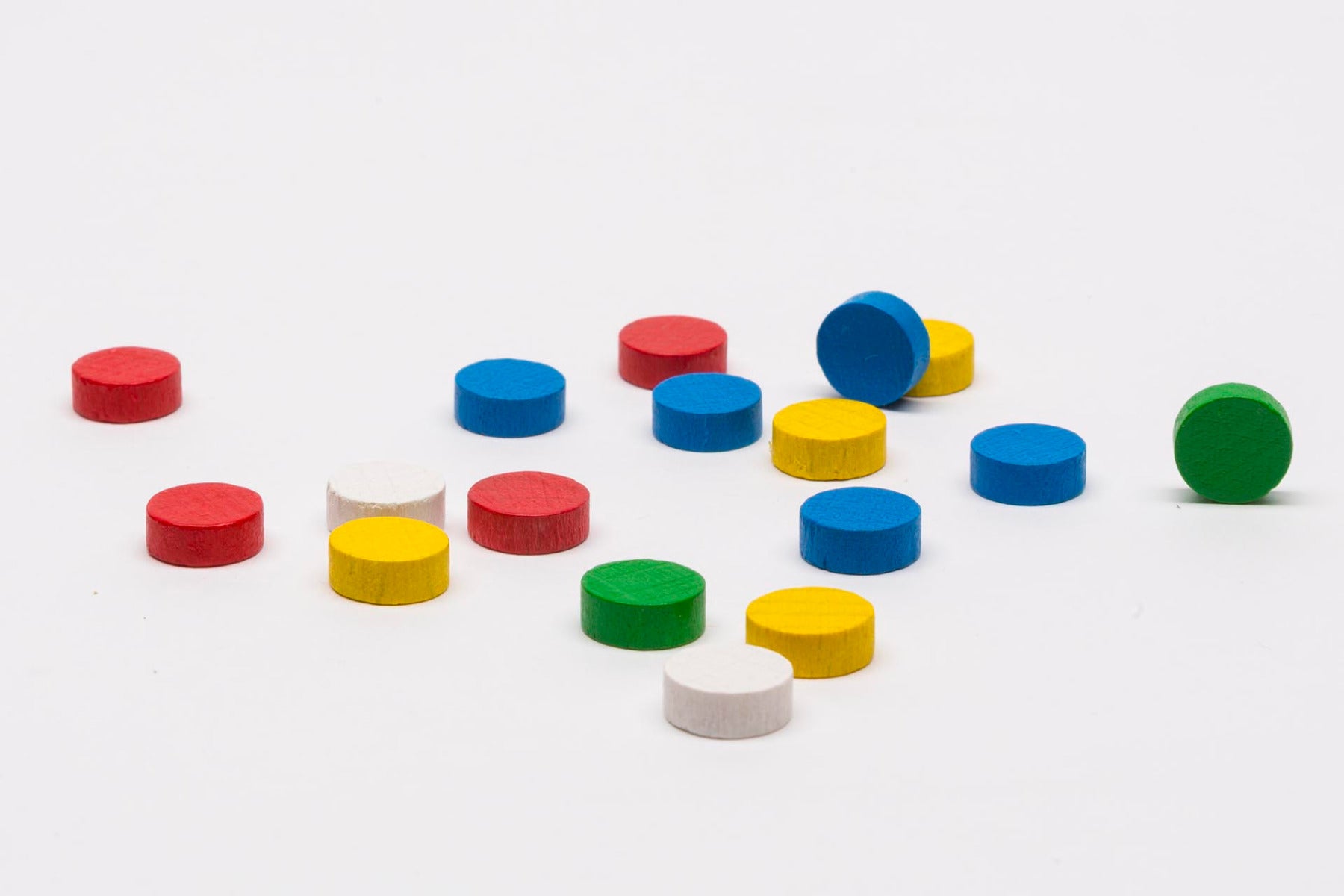 Wooden discs 10 x 5 mm