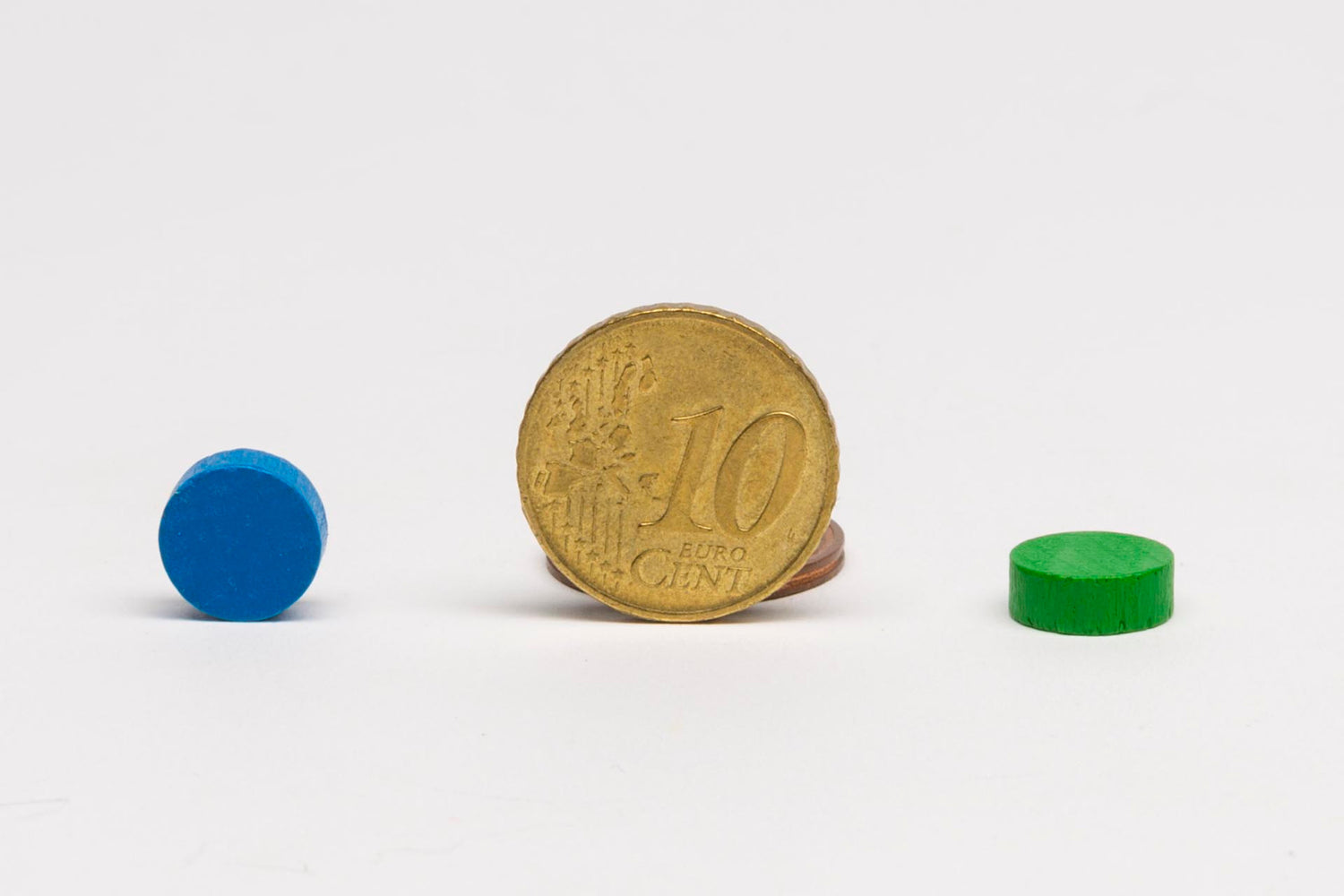 Wooden discs 10 x 5 mm