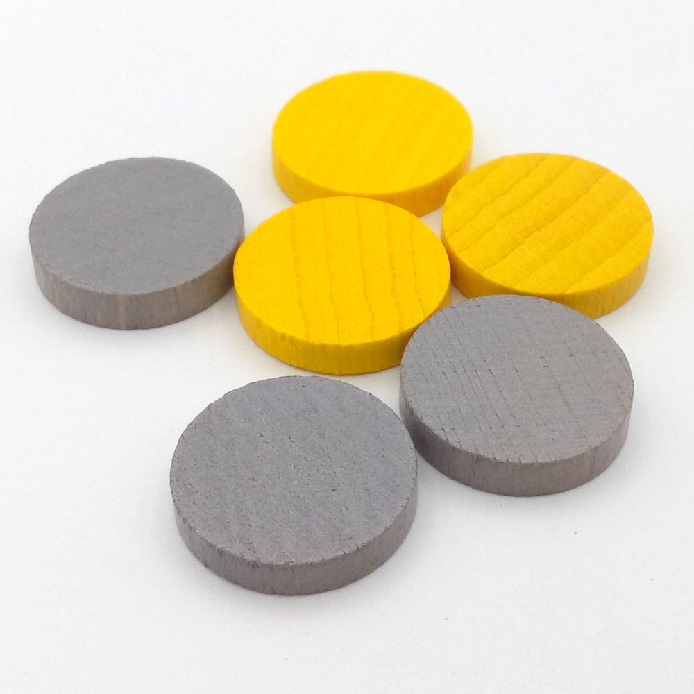 Wooden discs 20 x 4 mm - coins