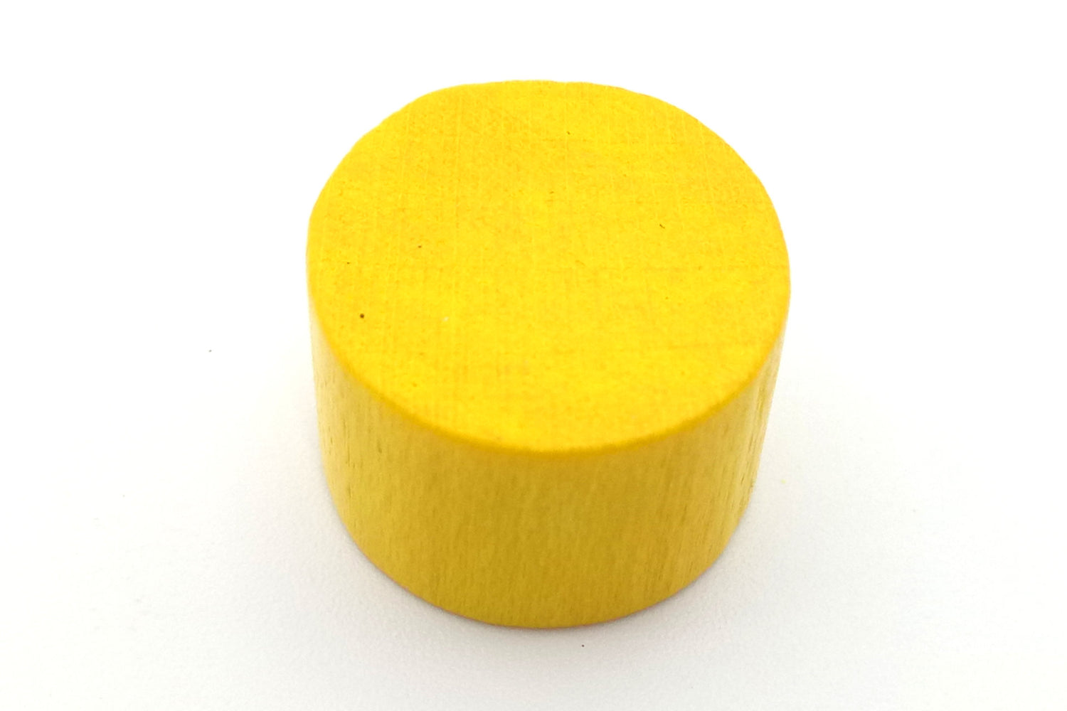 Holzzylinder 15x10 mm - gelb