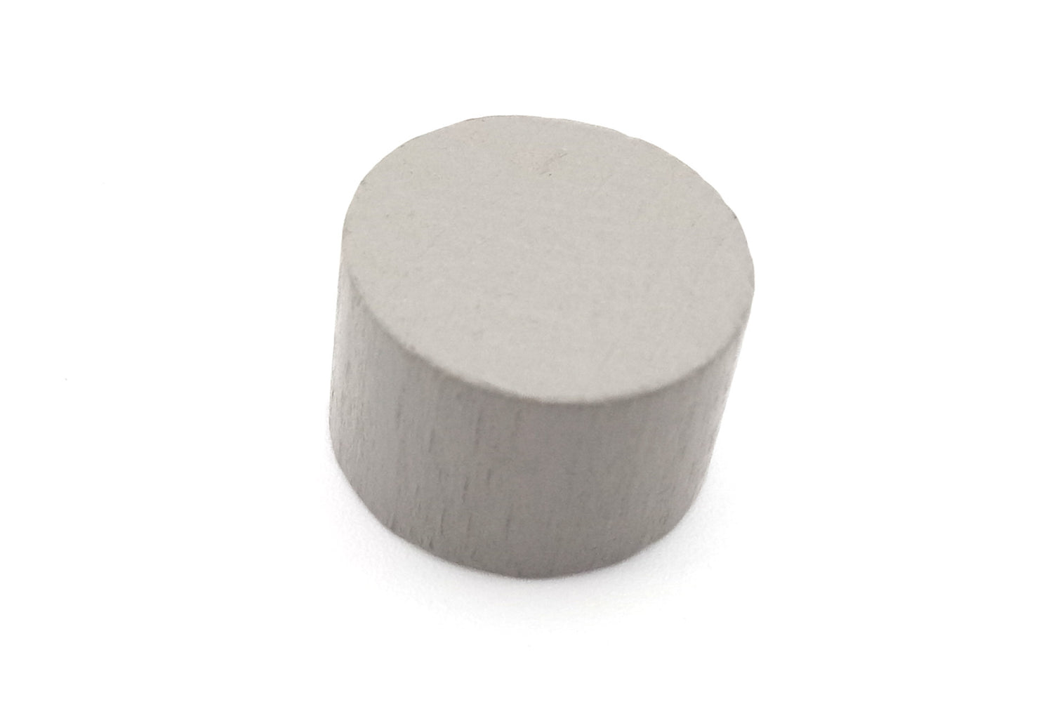 Holzzylinder 15x10 mm - grau