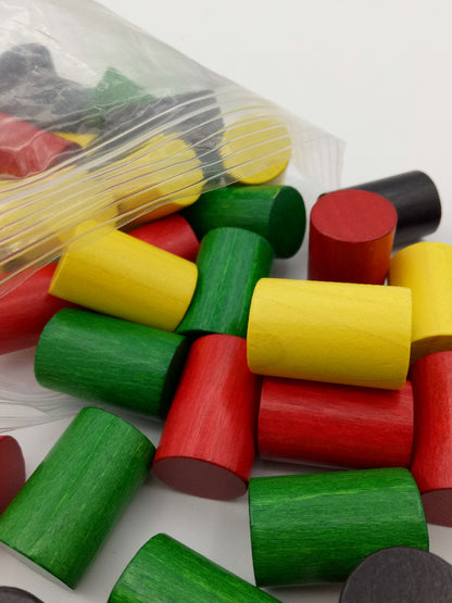 Wooden cylinder 15x25 mm