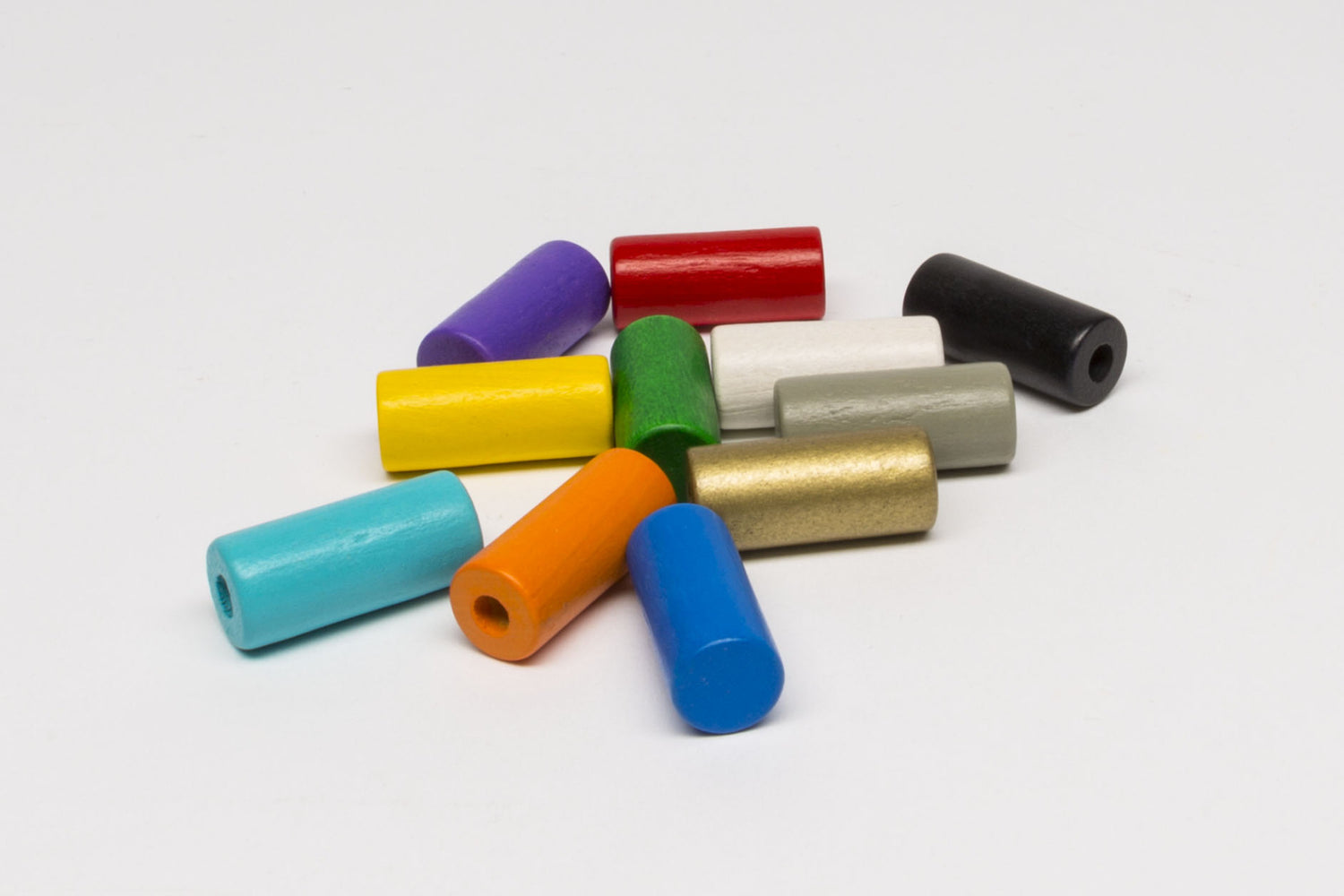 Zylinder 22x10 mm mit Loch/Bohrung